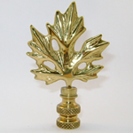 Lamp Finial: Maple Leaf